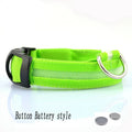 USB Rechargeable Pet Dog LED Glowing Collar Luminous Flashing Necklace Outdoor Walking Night Safety Supplies
