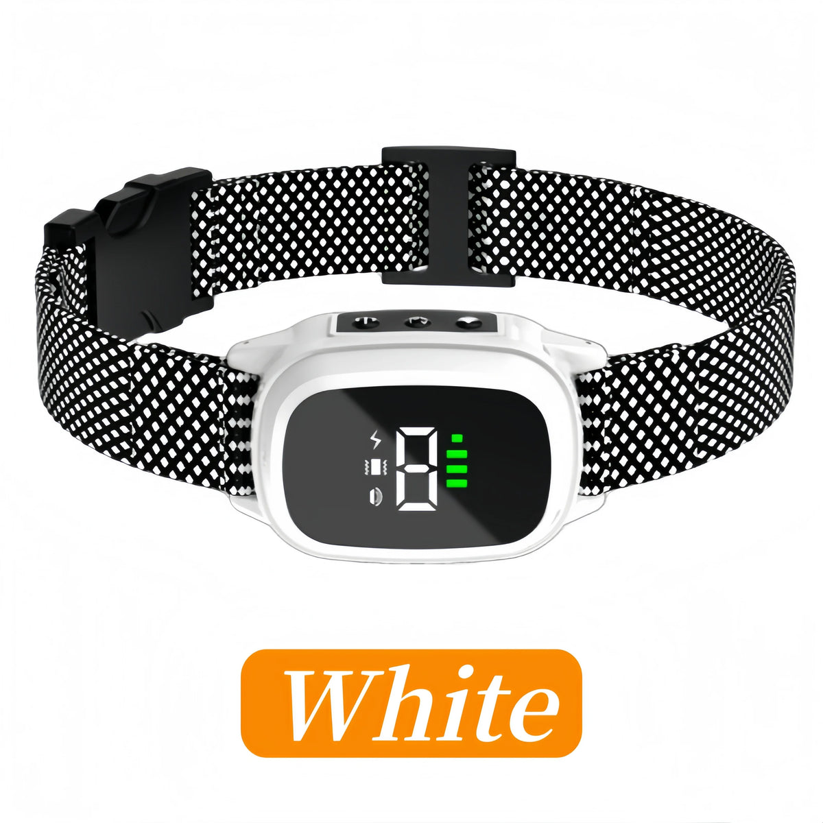 Collar Antiladridos para Perros - Impermeable, con Vibración y Aviso Eléctrico, Ajustable para Todos los Tamaños